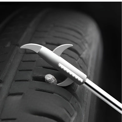 Car tyre clear stone hook