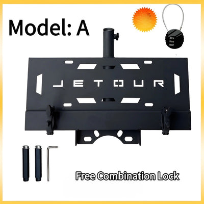 Car spare wheel holder & Multi-purpose Shovel for Chery Jetour T2