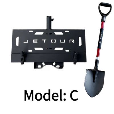 Car spare wheel holder & Multi-purpose Shovel for Chery Jetour T2