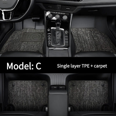 TPE Rubber Floor Mats & Trunk Mat For Chery Tiggo 4 Pro (Tiggo 5X)