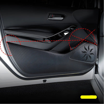 Carbon Fiber Door Anti-Kick Sticker