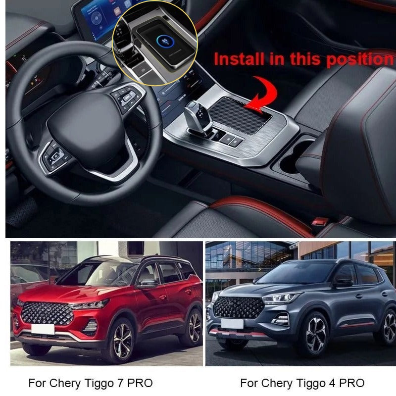 Car Wireless Charger  For Chery Tiggo 7pro