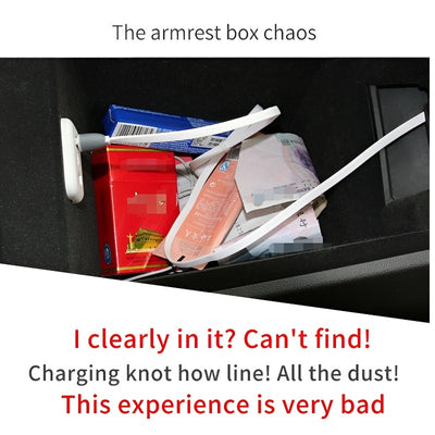 Car armrest storage box for Chery Omoda E5