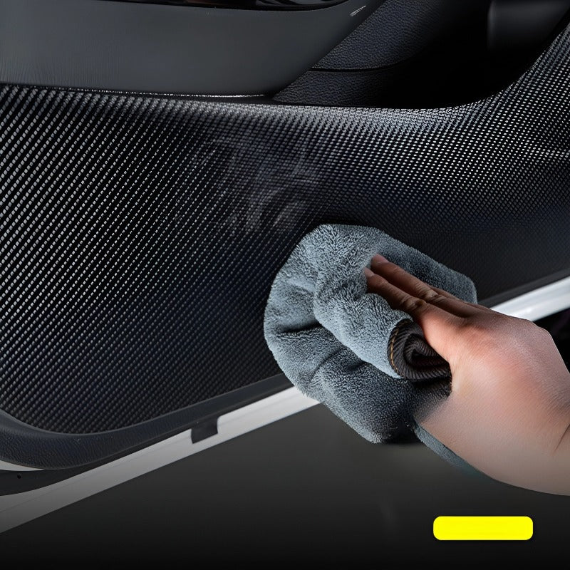 Carbon Fiber Door Anti-Kick Sticker