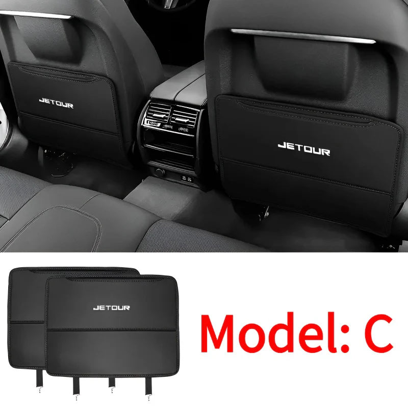 Car Seat Kick Mats for Chery Jetour X90 Plus