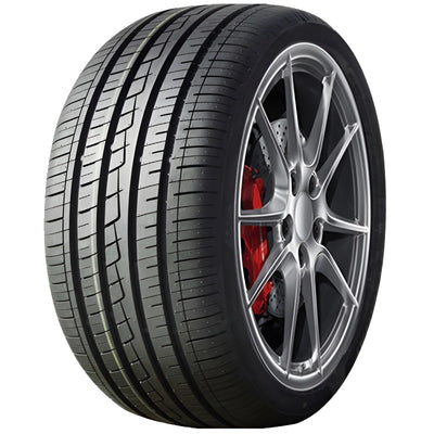 Wear-resistant silent rubber tyres for cars