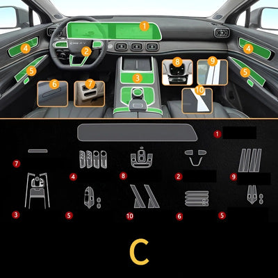 من أجل Chery Jaecoo J8 Car TPU طبقة حماية من الخدوش