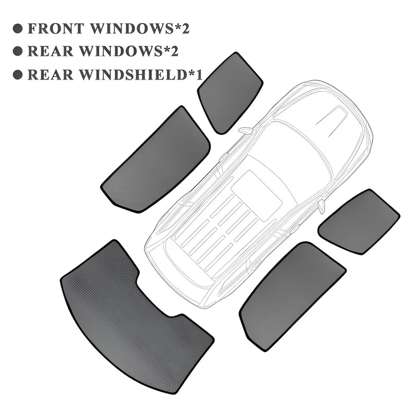 Sunshade Visor Mesh Curtain for Chery Car